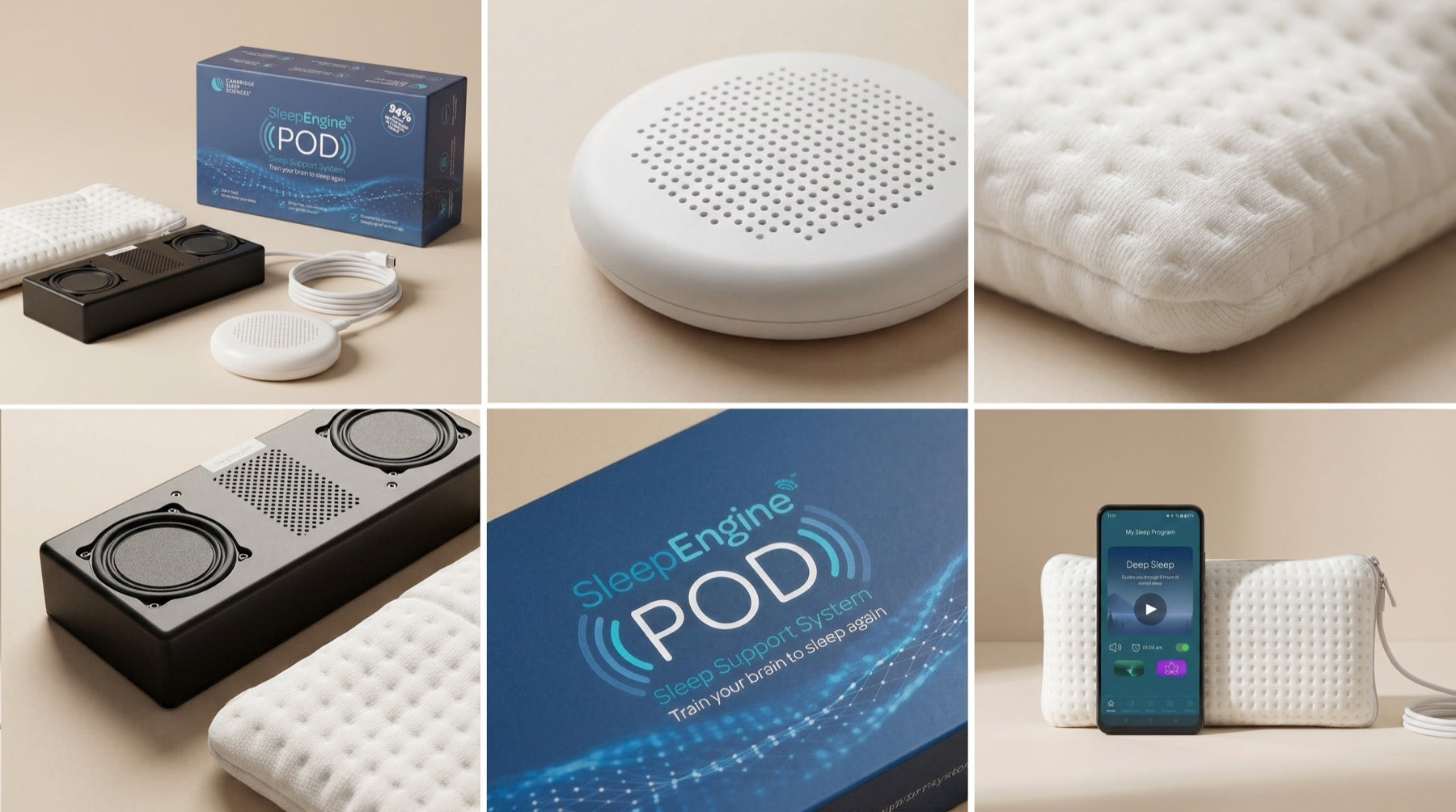 SleepEngine™ POD Lieferumfang