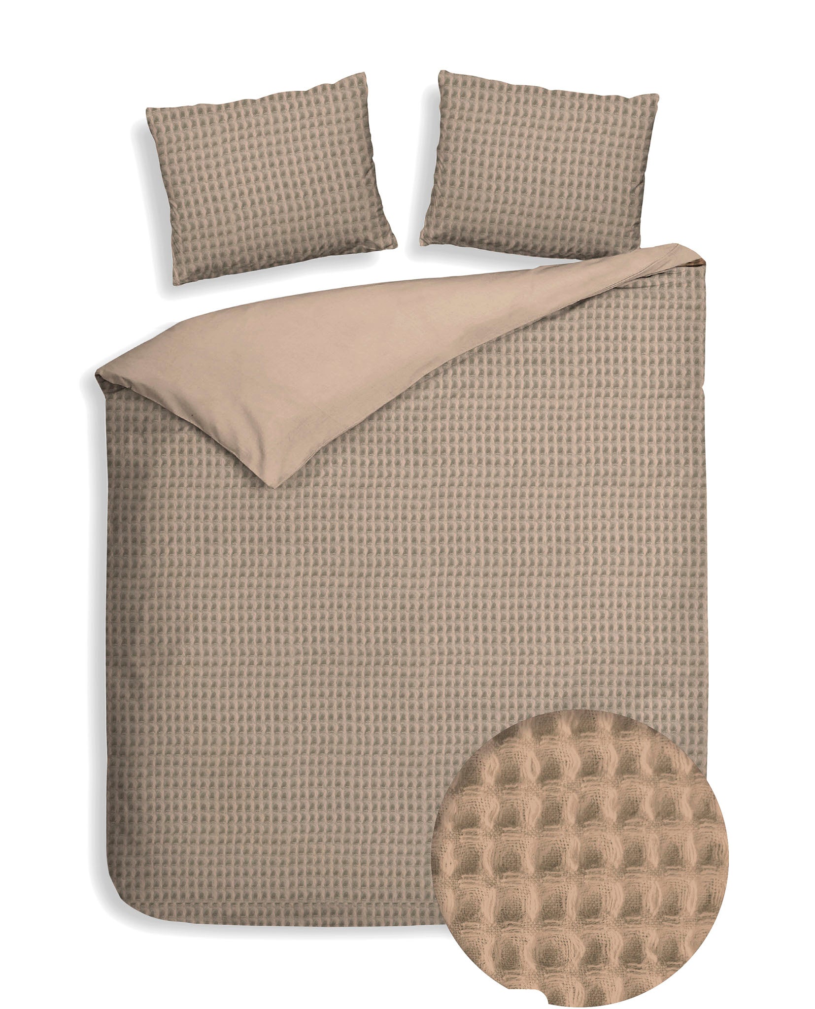 Dekbedovertrek Vafala Pale Khaki
