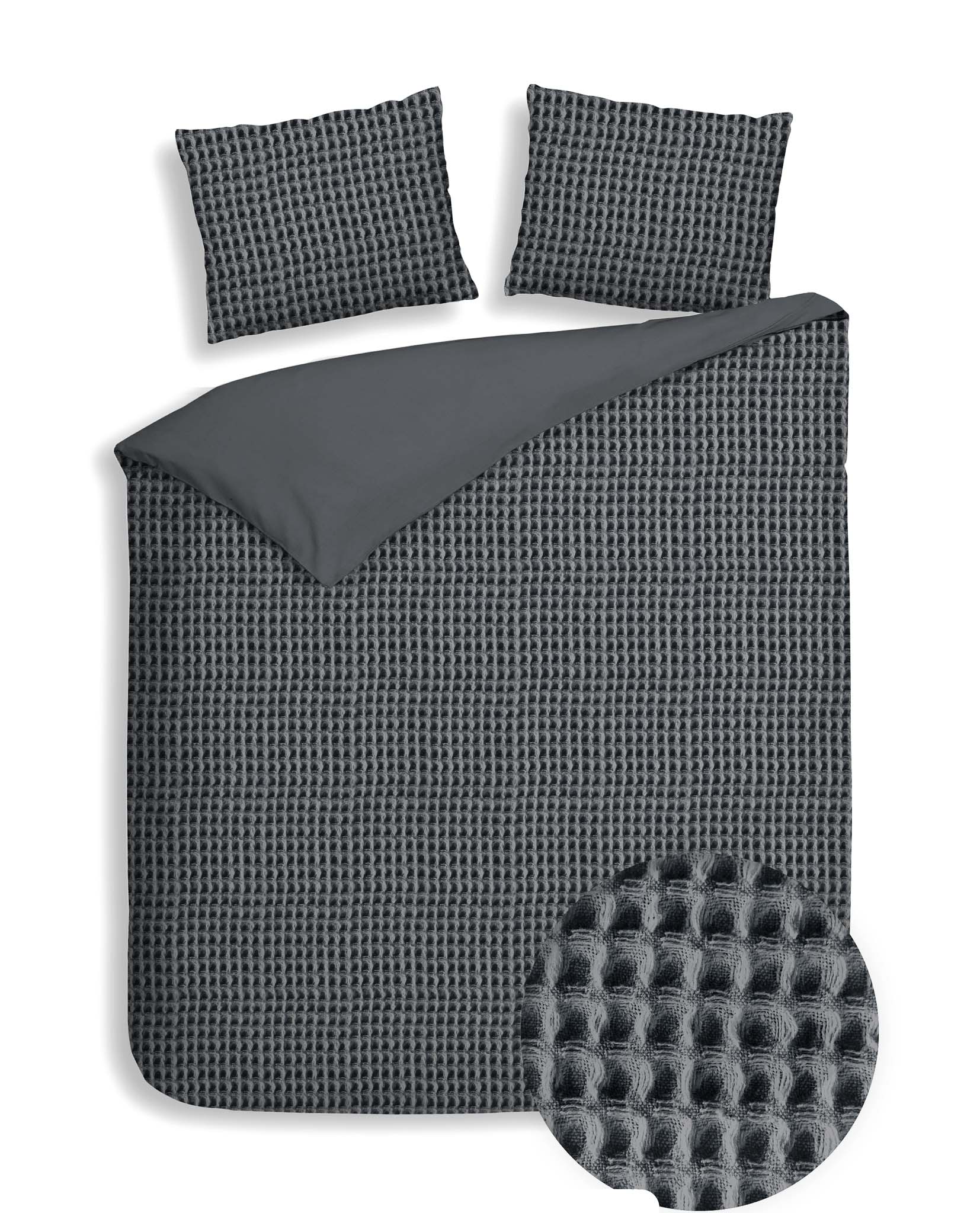 Dekbedovertrek Vafala Steel Grey