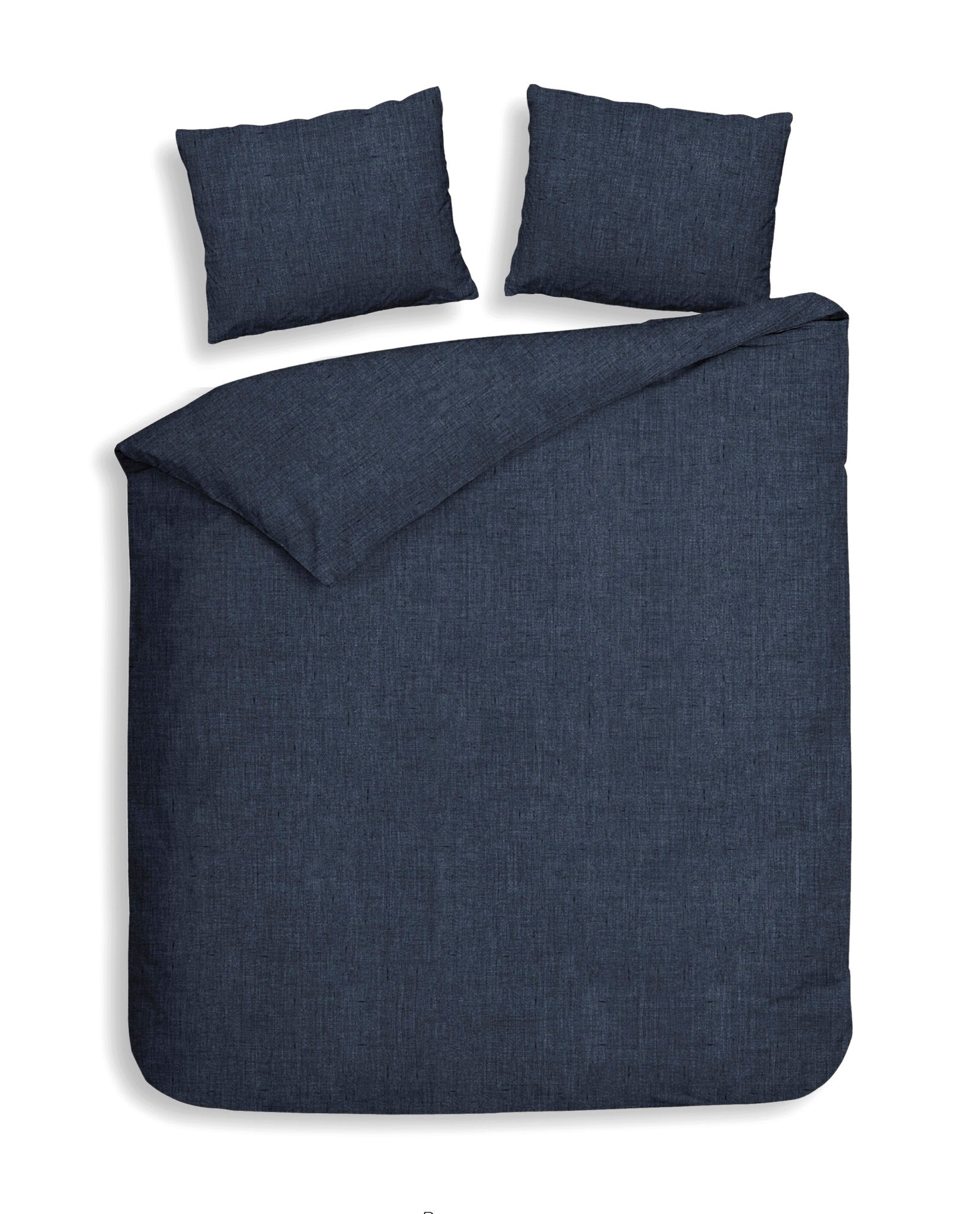 Dekbedovertrek Franela Dark Blue